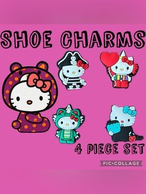 ✨Shoe Charms✨Hello Kitty Inspired Charms✨Shoe “Jibittz”✨